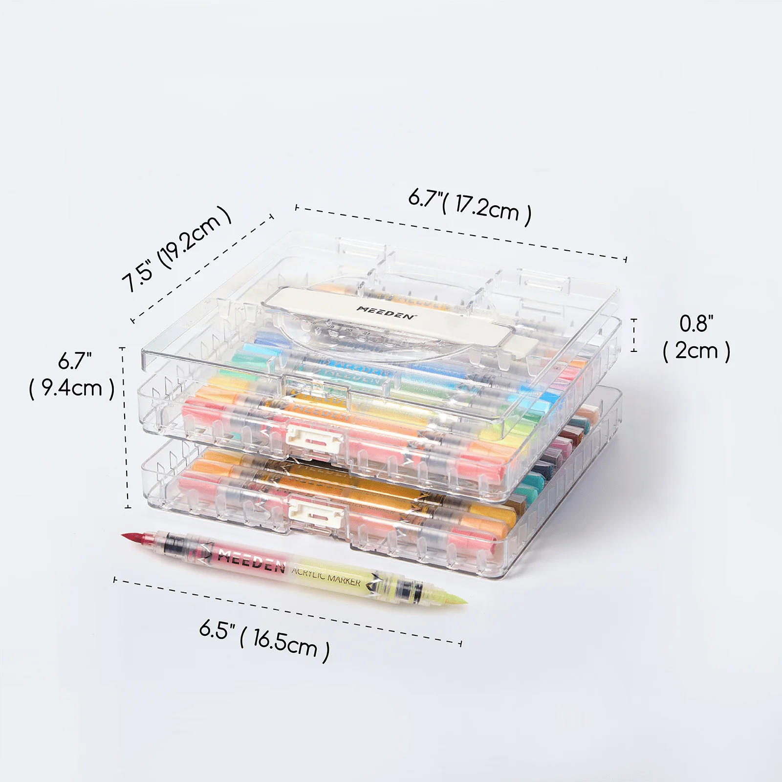 MEEDEN Dual Tip Acrylic Paint Markers β 48 / 96 / 120 Colors - Image 12