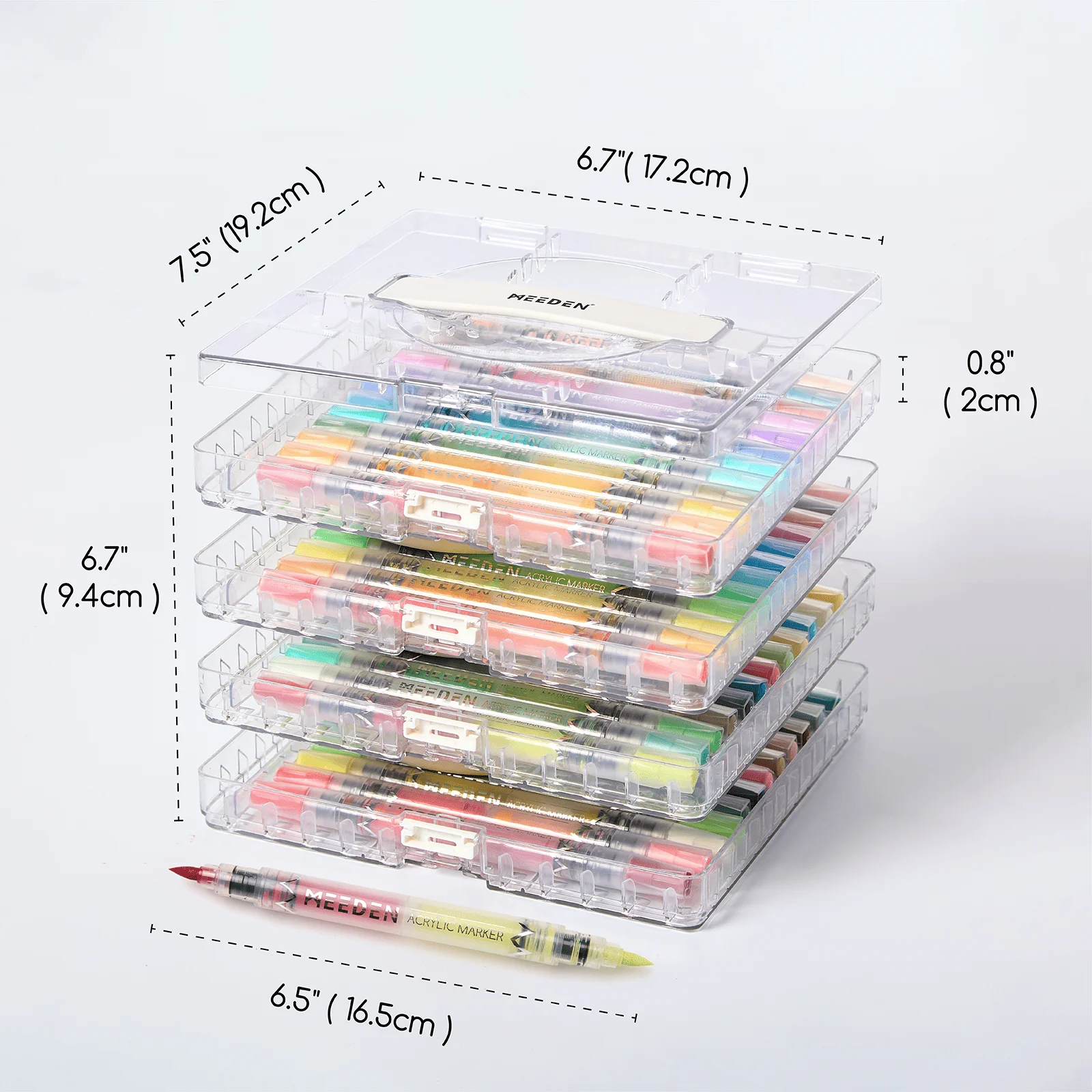 MEEDEN Dual Tip Acrylic Paint Markers β 48 / 96 / 120 Colors - Image 13