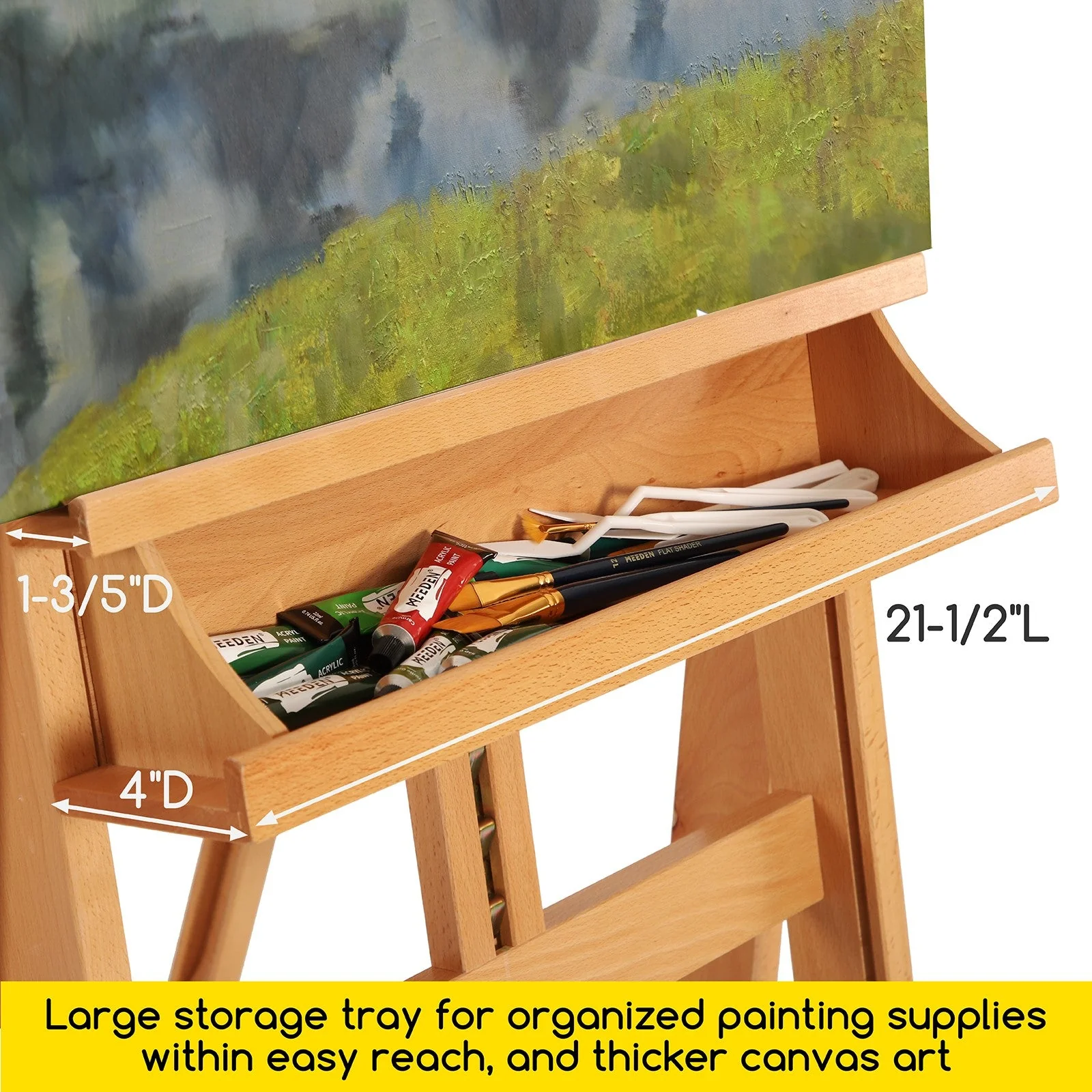 MEEDEN Extra Large Heavy Duty Artist Easel Stand-W11 - Image 8