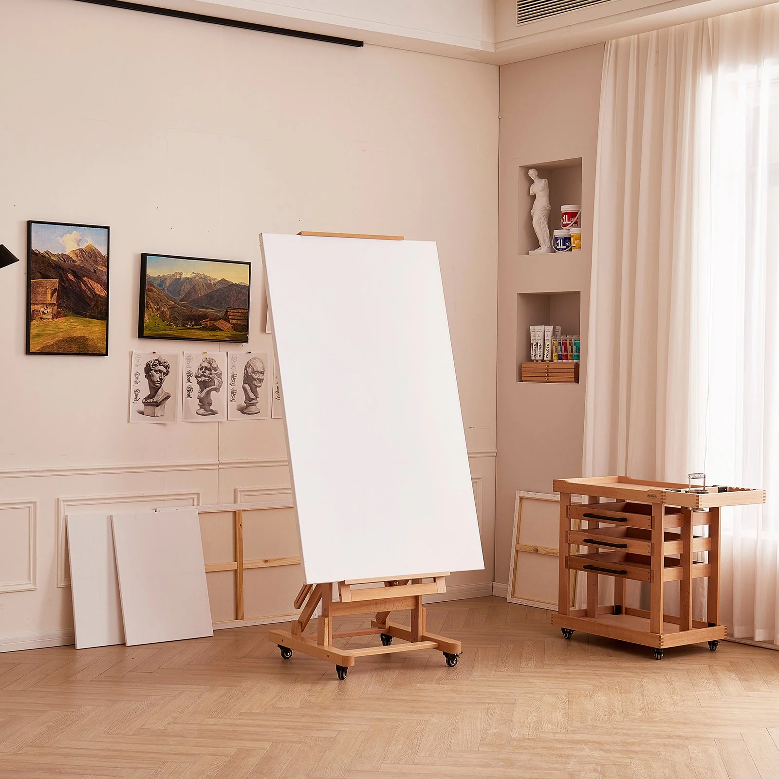 MEEDEN Deluxe Multi-Function Heavy Duty Large Artist Easel-DHJ-3 - Image 4