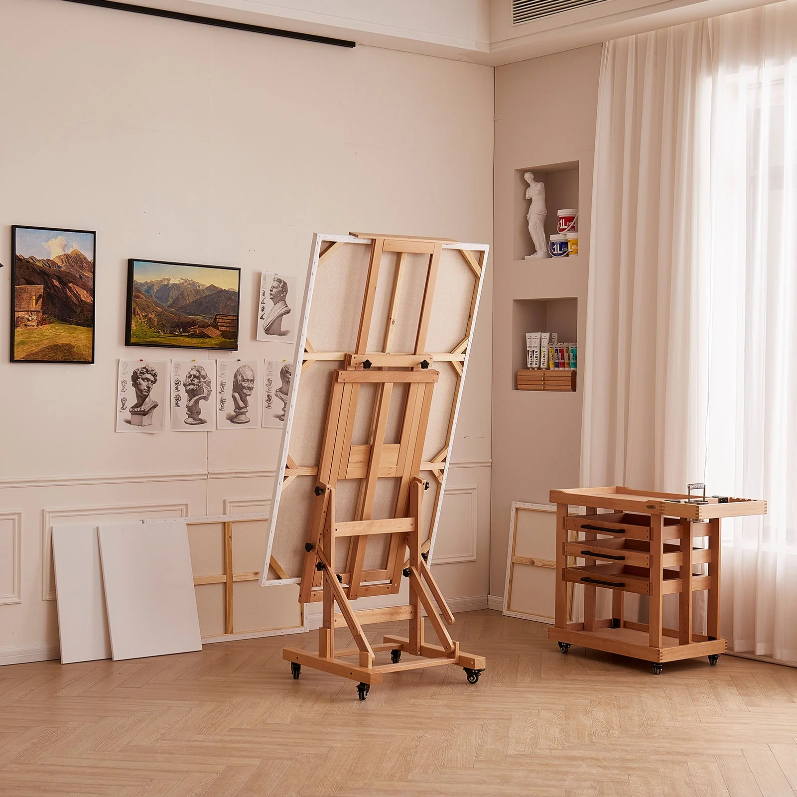 MEEDEN Deluxe Multi-Function Heavy Duty Large Artist Easel-DHJ-3 - Image 5