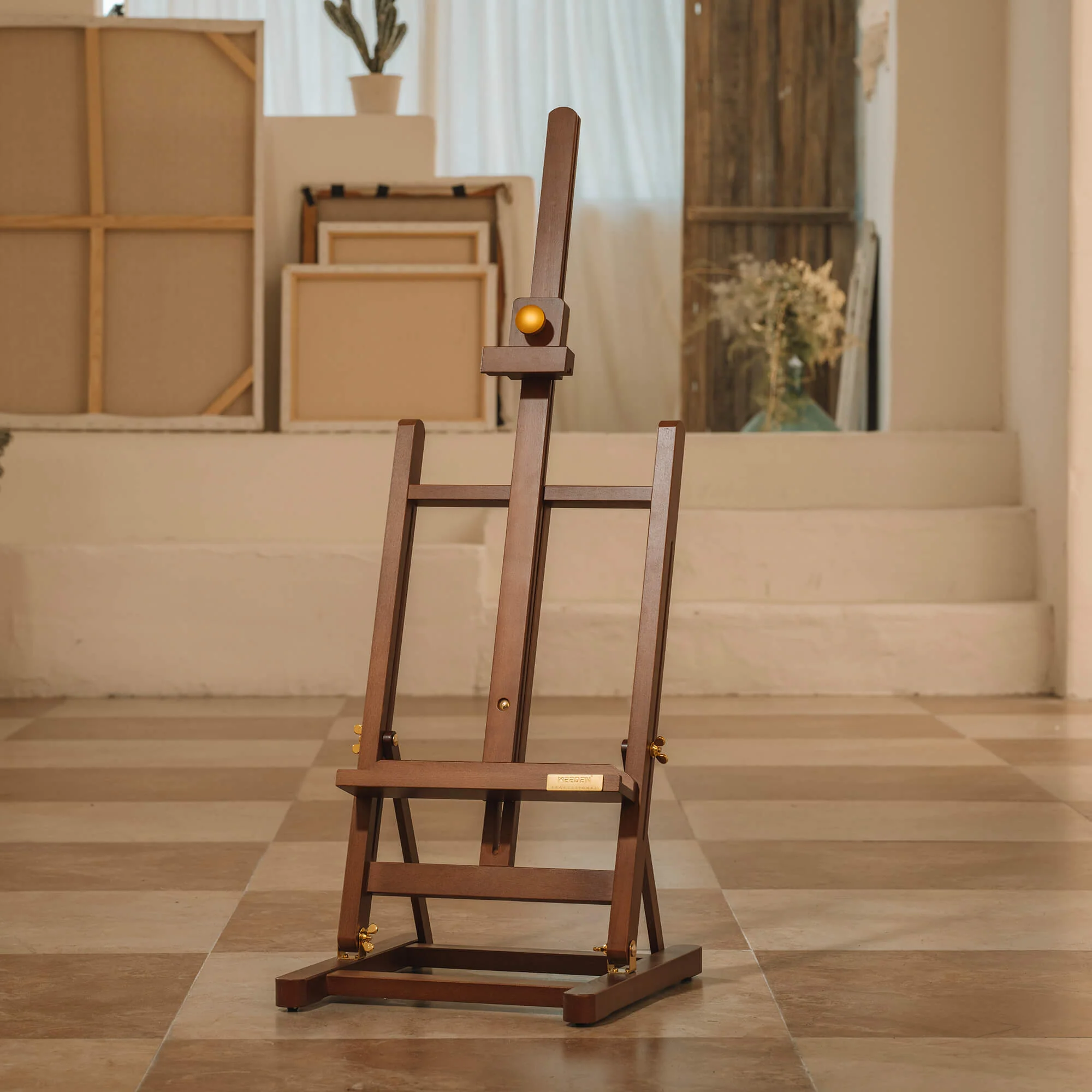 MEEDEN Pro Adjustable Beech Wood H Frame Tabletop Easel-HJ-10 - Image 6