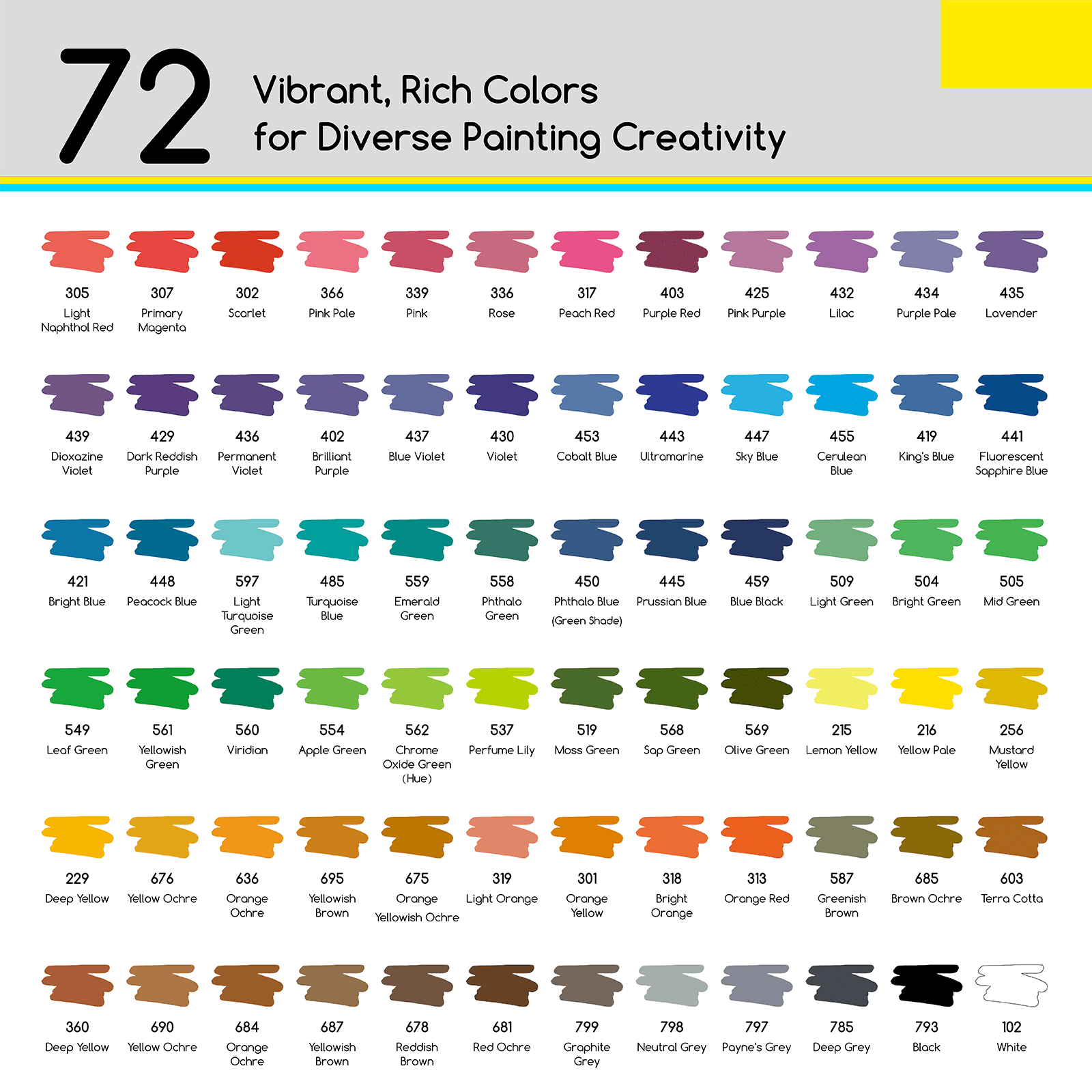 MEEDEN Soft Brush Tip Acrylic Paint Marker - Image 6