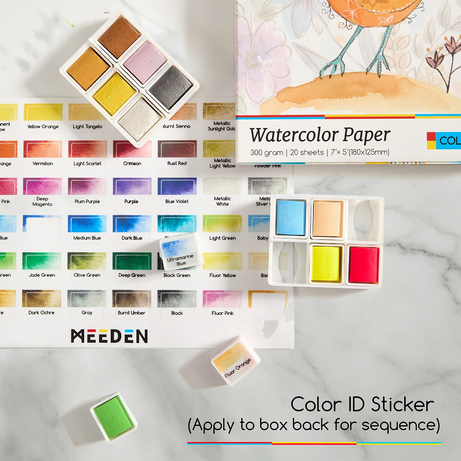MEEDEN x Diane Antone Limited Edition Watercolor Paint Set - Image 3