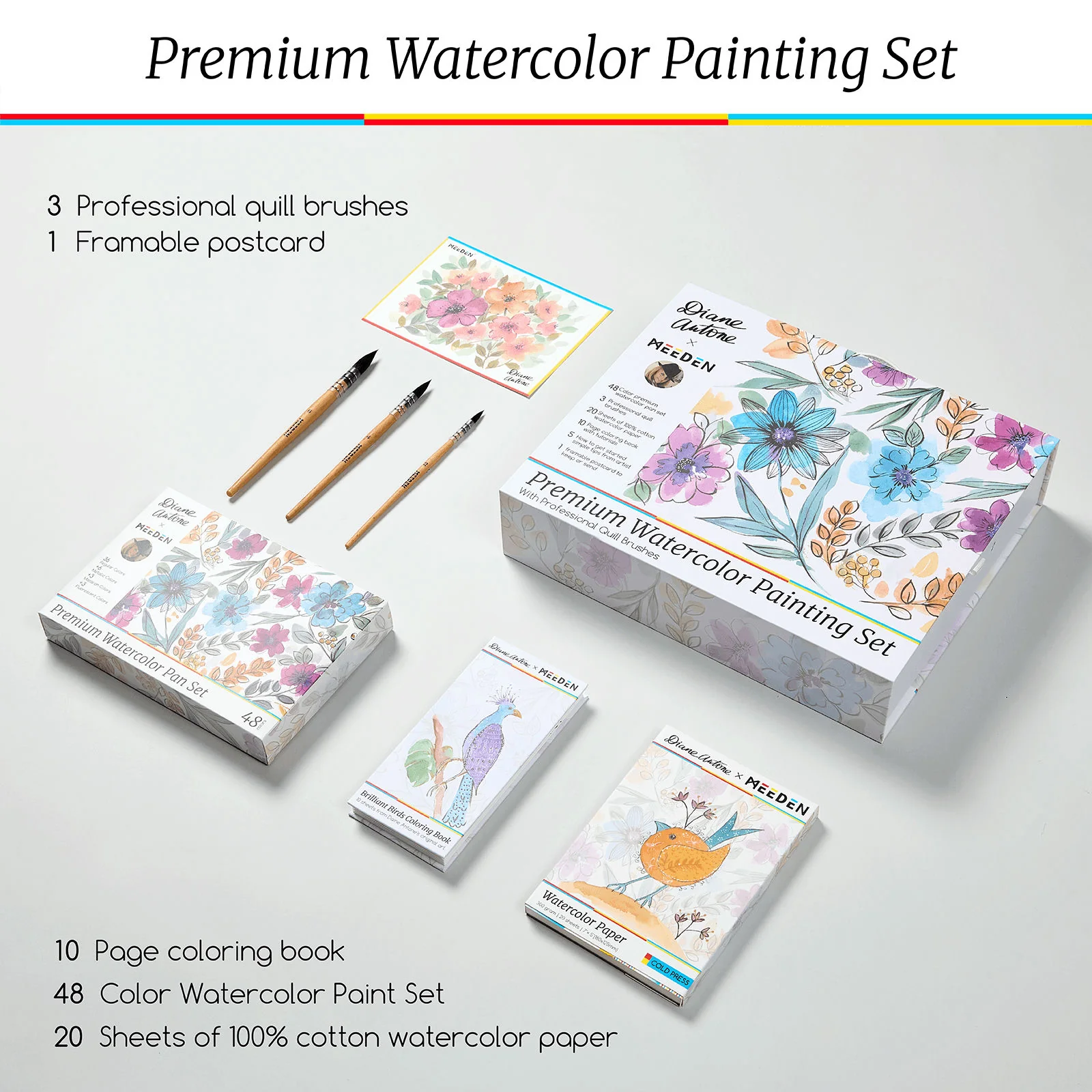 MEEDEN x Diane Antone Limited Edition Watercolor Paint Set - Image 5