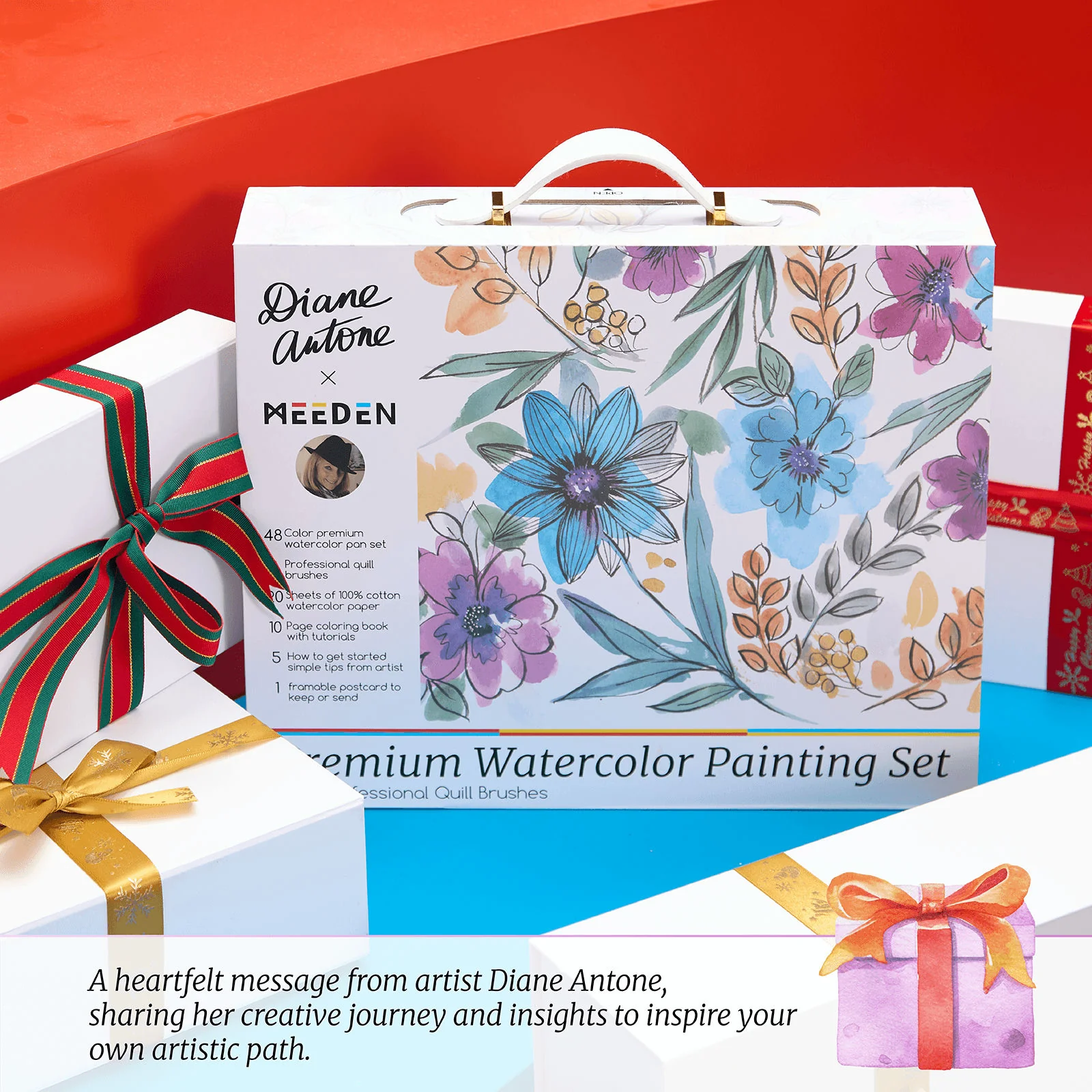MEEDEN x Diane Antone Limited Edition Watercolor Paint Set - Image 8