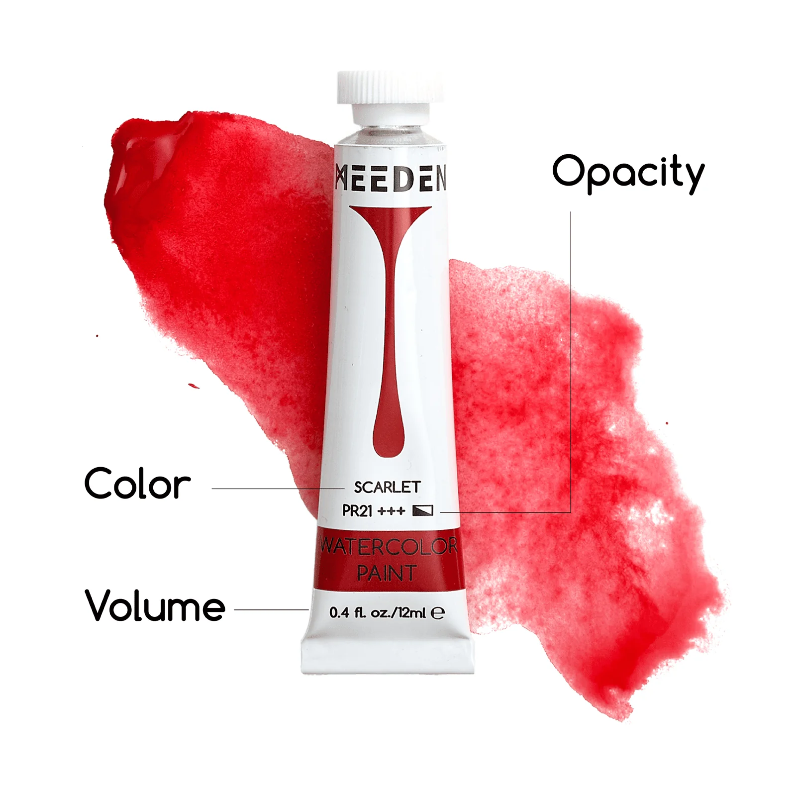 MEEDEN Watercolor Paint Set, 12 Tubes, 12 ml / 0.41 oz - Image 3