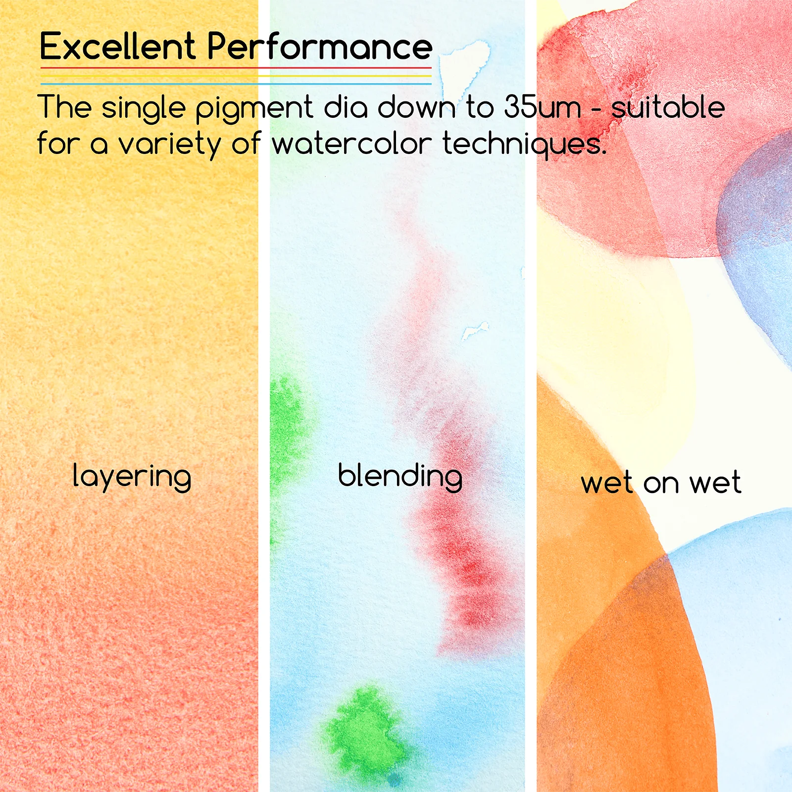 MEEDEN Watercolor Paint Set, 12 Tubes, 12 ml / 0.41 oz - Image 5